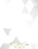 Cornell Notes Notebook: For Taking Taking Notes Pages Lines for College High School Recording, Personal Index, Students Writers 120 numbered pages, Notebook 8.5" x 11" 198634181X Book Cover