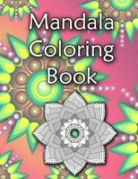 Mandala coloring book: 8.5x11 inches 65 pages 1675109680 Book Cover