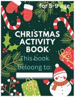 christmas colouring and activity book B0BPVWSBVR Book Cover