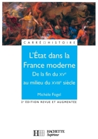 L'Etat dans la France moderne 2011454204 Book Cover