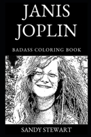 Janis Joplin Badass Coloring Book 1688407251 Book Cover