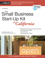 Small Business Start-up Kit for California 087337861X Book Cover