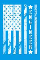 Engineer: Das handliche leere karierte Notizbuch f�r Ingenieure - 120 Seiten in ca. A5 Softcover - Perfekt als Tagbuch f�r die Schule, Arbeit, Studium oder als Geschenkidee zum Geburtstag, Ostern oder 1079113797 Book Cover