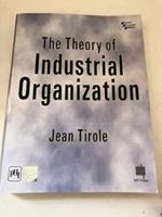 The Theory Of Industrial Organization 8120310497 Book Cover