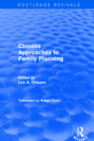 Chinese Approaches to Family Planning 113803813X Book Cover