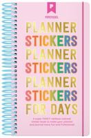 Planner Stickers For Days Sticker Book, Sticker Collecting Album, Reusable Sticker Books, Sticker Binder, Sticker Album for Collecting Stickers, Great for All Kids, Boys, and Girls, and Adults 1685320031 Book Cover