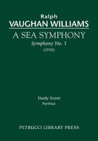 A Sea Symphony - Study Score 1608740390 Book Cover