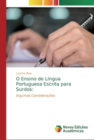 O Ensino de L�ngua Portuguesa Escrita para Surdos 6139801346 Book Cover