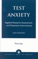 Test Anxiety 0761813861 Book Cover