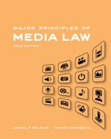 Major Principles of Media Law, 2013 Edition 1111836841 Book Cover
