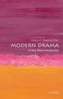 Modern Drama: A Very Short Introduction 0199658773 Book Cover