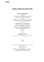 Federal It Security: The Future Of Fisma 1240532458 Book Cover