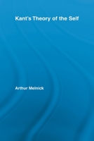 Kant's Theory of the Self 0415887798 Book Cover