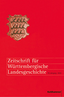 Zeitschrift F?r W?rttembergische Landesgeschichte : 79. Jahrgang (2020) 3170383310 Book Cover