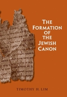 The Formation of the Jewish Canon 0300164343 Book Cover