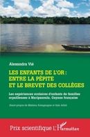 Les enfants de l'or : entre la pépite et le brevet des collèges: Les expériences scolaires d'enfants de familles orpailleuses à Maripasoula, Guyane française (Prix Scientifique) (French Edition) 2336518201 Book Cover