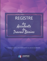 Registre des accidents du travail bénins: Conforme aux articles L.441 et D441-1 à D441-4 du code de la sécurité sociale | ligné de 101 pages | 21,59cm ... polygone rose violet (French Edition) 1670886182 Book Cover