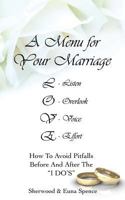 A MENU FOR YOUR MARRIAGE 1545612439 Book Cover