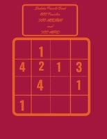 Sudoku Puzzle Book 600 Puzzles 300 MEDIUM and 300 HARD: saduko puzzle books for kids , Number Puzzle Books , Numbrix Puzzle Books Great Gift For Thanksgiving Christmas Kids Girls And Boys , B08VYBPQ87 Book Cover
