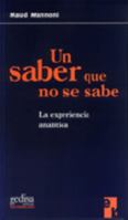Un saber que no se sabe 8474328314 Book Cover