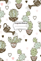 Notebook: Cactus journal notebook diary with Lines ,Cactus gifts for Boys Teens Kids Men Women B084QLMRK6 Book Cover