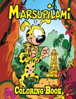 Marsupilami Coloring Book B08M83WYHN Book Cover