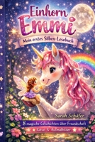 Einhorn Emmi: Mein erstes Silben-Lesebuch – 8 magische Geschichten über Freundschaft mit Rätseln & Ausmalbildern | Erstlesebuch ab 5 Jahren (German Edition) B0GQ8TQZY4 Book Cover