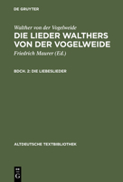 Die Liebeslieder 3110982137 Book Cover