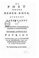 de Post Van Den Neder-Rhyn 1532912846 Book Cover