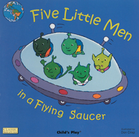 Five Little Men in a Flying Saucer (Classic Books With Holes) 1904550584 Book Cover