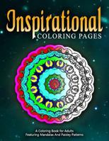 Inspirational Coloring Pages, Volume 4: Adult Coloring Pages 1530113601 Book Cover