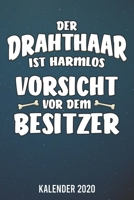 Kalender 2020: Drahthaar A5 Kalender Planer für ein erfolgreiches Jahr - 110 Seiten (German Edition) 1672874785 Book Cover