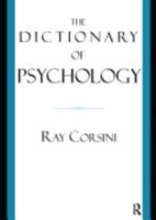 Dictionary of Psychology, New Revised Edtion 1583913289 Book Cover