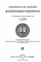 Jahresbericht Der Deutschen Mathematiker-Vereinigung 1534666621 Book Cover