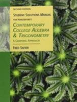 Student Solutions Manual for Hungerford's Contemporary College Algebra and Trigonometry: A Graphing Approach, 2nd 053446792X Book Cover