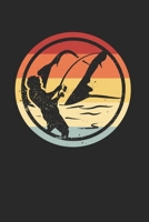 Angeln Fischen Notizbuch: Angeln Fischen Notizbuch f�r Liebhaber / Notizheft / Notizblock A5 (6x9in) Dotted Notebook / Punkteraster / 120 gepunktete Seiten 1676939520 Book Cover