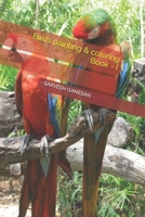 Birds painting & coloring Book - I B09SDCQBH6 Book Cover