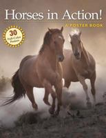 Horses in Action!: A Poster Book 1580176666 Book Cover