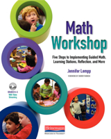 Math Workshop: Five Steps to Implementing Guided Math, Learning Stations, Reflection, and More 1935099612 Book Cover