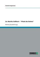 Zu: Martha Gellhorn - Pfade des Ruhms 3638644189 Book Cover