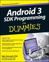 Android 3 SDK Programming for Dummies 1118008251 Book Cover