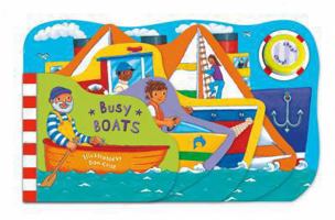Super Sound Books: Busy Boats 0230740952 Book Cover