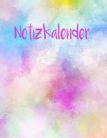 Notizkalender: A4 Kalender f�r t�gliche Termine - Ziele & Erfolge - Schnellbewertung f�r jeden Tag - 52 Wochen - 365 Tage - Softcover 1076813666 Book Cover