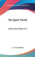 The Spirit World: Where And What It Is 1425488102 Book Cover
