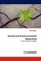 Social and Environmental Reporting: A critical discourse analysis 3843359903 Book Cover