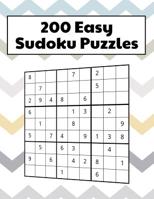200 Easy Sudoku Puzzles 107128245X Book Cover