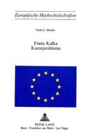 Franz Kafka - Kunstprobleme 3261021764 Book Cover