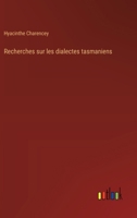 Recherches sur les dialectes tasmaniens 3388793824 Book Cover
