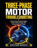 Three-Phase Motor Troubleshooting: A Practical Guide to Induction Motors, Starters, Electrical Testing, VFDs, and Systematic Fault-Finding B0HBX2MPPS Book Cover