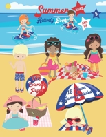 Summer Activity Book: Ages 5 and up B087L89JKB Book Cover